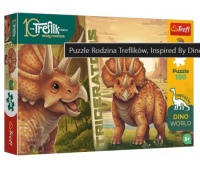 Puzzle 100" Inspired By Dino World - Tricera...