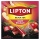 Herbata LIPTON czarna, jabłko i rabarbar, 20 piramidek