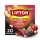 Herbata LIPTON czarna, jabłko i rabarbar, 20 piramidek