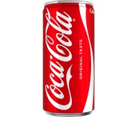 Coca-Cola, puszka, 0,2l, kaucja, Napoje gazowane, Artykuły spożywcze