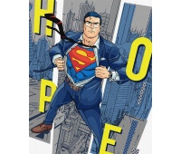 Paint by numbers IDEYKA, 40x50 cm, Superman: Hope, 1 pc