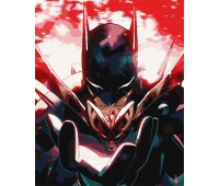 Paint by numbers IDEYKA, 40x50 cm, metallic, Batman: The Dark Knight, 1 pc