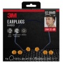 Banded earplugs 3M (1310C1), + 2 pairs of replacement earplugs, blue-orange