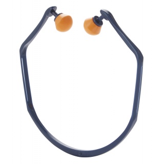 Opaska z zatyczkami do uszu 3M (1310C1), + 2 pary wymiennych wkładek, niebiesko-pomarańczowa, Ochrona słuchu, Ochrona indywidualna