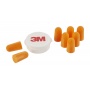 Earplugs 3M (1100C4), conical, 4 pairs + case, orange