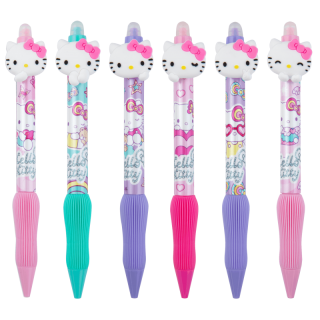 DŁUGOPIS WYMAZYWALNY AUTOM.GRIP HELLO KITTY, Długopisy automatyczne, Art. do pisania i korygowania