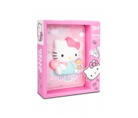 NOTES B6 100K.SQUISHY 3D WZ&Oacute;R 1 PINK HELLO KITTY, Notesy szkolne, Zeszyty i bloki