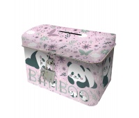 SKARBONKA Z KŁ&Oacute;DKĄ KUFEREK A PANDA 11, Skarbonki, Zabawki