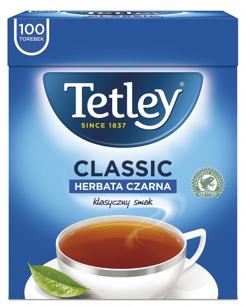Herbata TETLEY Classic Black, 100 torebek, Promocje, ~ Nagrody