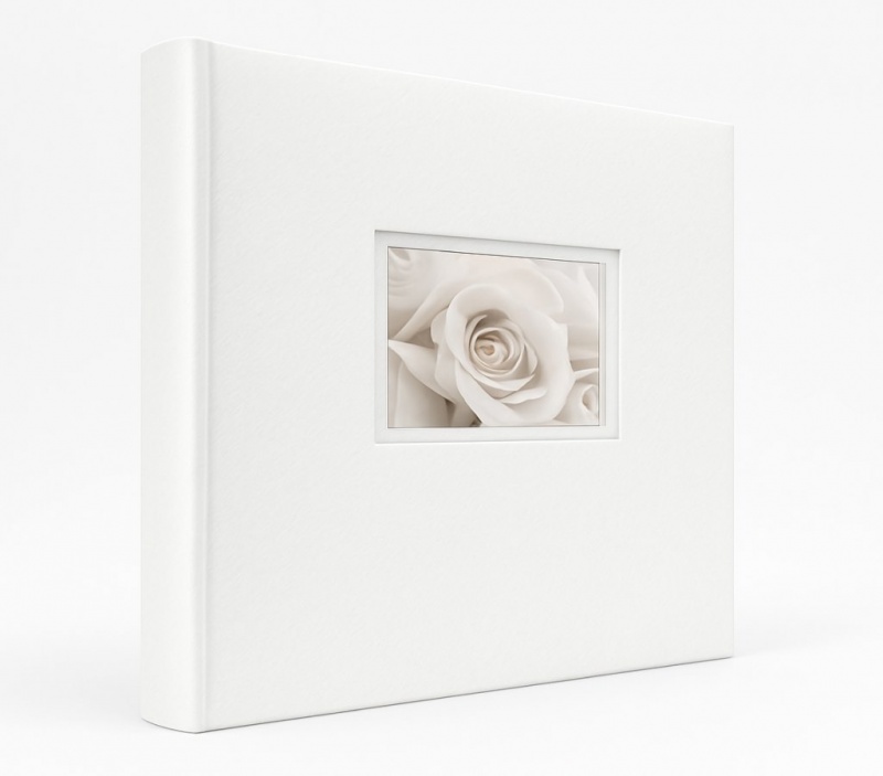ALBUM TRADYC.29x24/40 DBCSH20 LOVE WHITE KOMUNIA, Albumy fotograficzne, Prezentacja