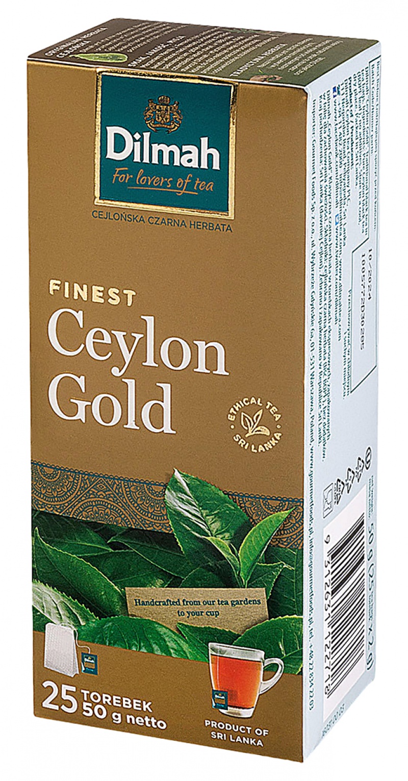 HERBATA, DILMAH, CEYLON GOLD, 25 TOREBEK, Promocje, ~ Nagrody