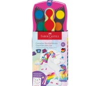 FARBY SZKOLNE CONNECTOR UNICORN 12 KOL.+BROKAT