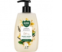 MYDŁO AURA W PŁYNIE 500ML.WANILIA