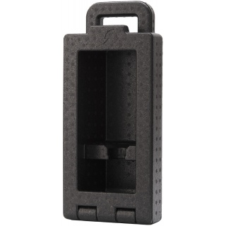 Stacja do płukania oka PLUM iBox 1, pusta, czarna, Apteczki, Ochrona indywidualna