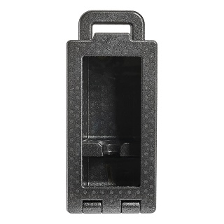 Stacja do płukania oka PLUM iBox 1, pusta, czarna, Apteczki, Ochrona indywidualna