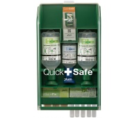 Apteczka ścienna PLUM QuickSafe Basic, z wyposażeniem, Apteczki, Ochrona indywidualna