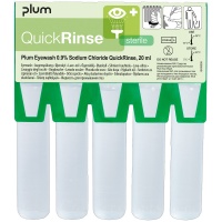 Ampułki do płukania oczu PLUM QuickRinse, 5x20ml