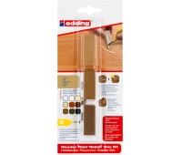 Zestaw naprawczy do podł&oacute;g E-8902 EDDING, 3 szt., blister, dąb, Markery, Artykuły do pisania i korygowania