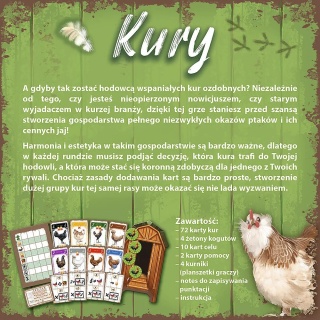 GRA - Kury / Little Rocket Games Hens, Planszowe, Gry