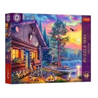 PUZZLE 500 - Trefl Premium Plus - Tea Time, 500 element&oacute;w, Puzzle
