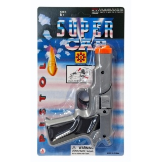 Pistolet na spłonkę 9827, Dla chłopca, Zabawki