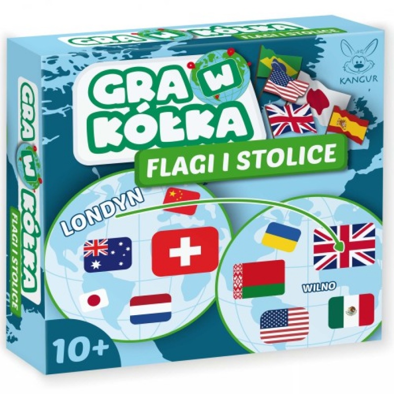Gra w K&oacute;łka Flagi i Stolice, Edukacyjne, Gry