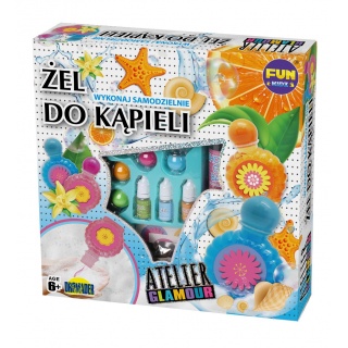 ATELIER GLAMOUR -ŻEL DO KĄPIELI -edu, Kreatywne, Zabawki
