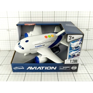 SAMOLOT ŚW./DŹW. W PUDEŁKU, Pojazdy, Zabawki