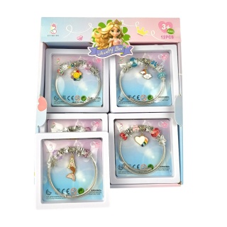 BRANSOLETKA W PUDEŁKU 1 SZT., Dla dziewczynki, Zabawki