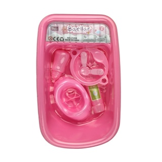 WANIENKA Z WYPOSAŻENIEM, Akcesoria dla lalek, Zabawki