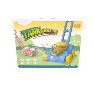 KOSIARKA ROBIĄCA BAŃKI MYDLANE, Bańki i akcesoria do baniek, Zabawki