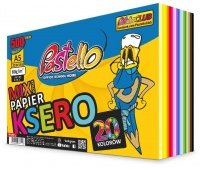 PAPIER KSERO A5 80g.500ark.20 KOL.PASTELOWYCH, Papier ksero kolorowy, Papier
