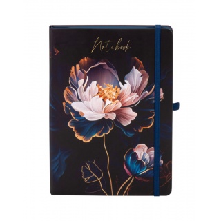 Botanical A5 notes kratka Orchidea, Notesy szkolne, Zeszyty i bloki