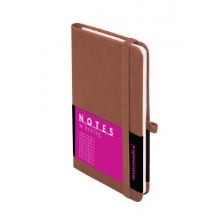 Memofix B6 notes kratka mocha mousse, Notatniki, Zeszyty i bloki