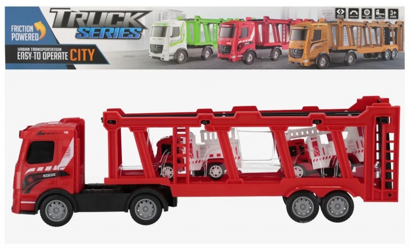 AUTO STRAZ LAWET P/B+AKC 42X18X8 MC PBH 48/96, Lalki, Zabawki