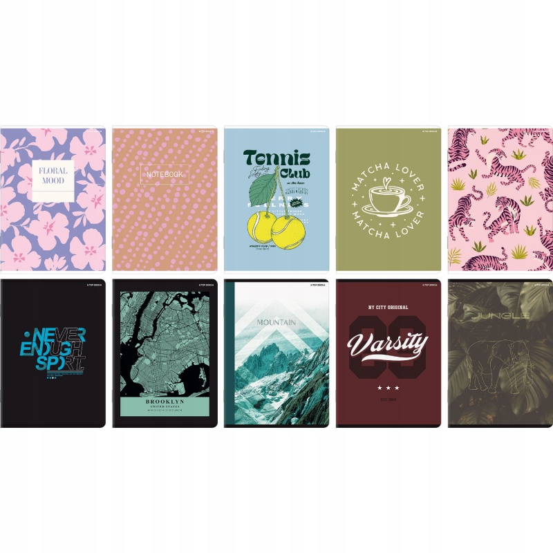 ZESZYT TOP BASIC A5 96K.KRATKA /5/, Zeszyty, Zeszyty i bloki