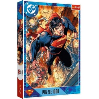 PUZZLE 1000 - Superman w akcji" !!, 1000 element&oacute;w, Puzzle