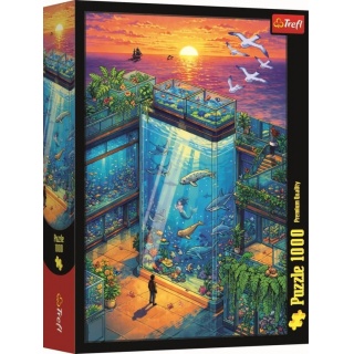 Puzzle - "1000" - Spojrzenie w głębię_FSC Mix 70%, 1000 element&oacute;w, Puzzle