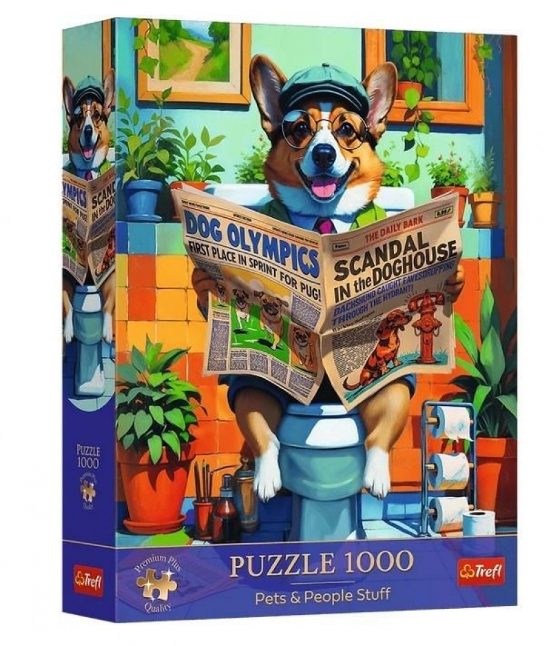 PUZZLE 1000 - Trefl Premium Plus - Pets & Peopl..., 1000 element&oacute;w, Puzzle