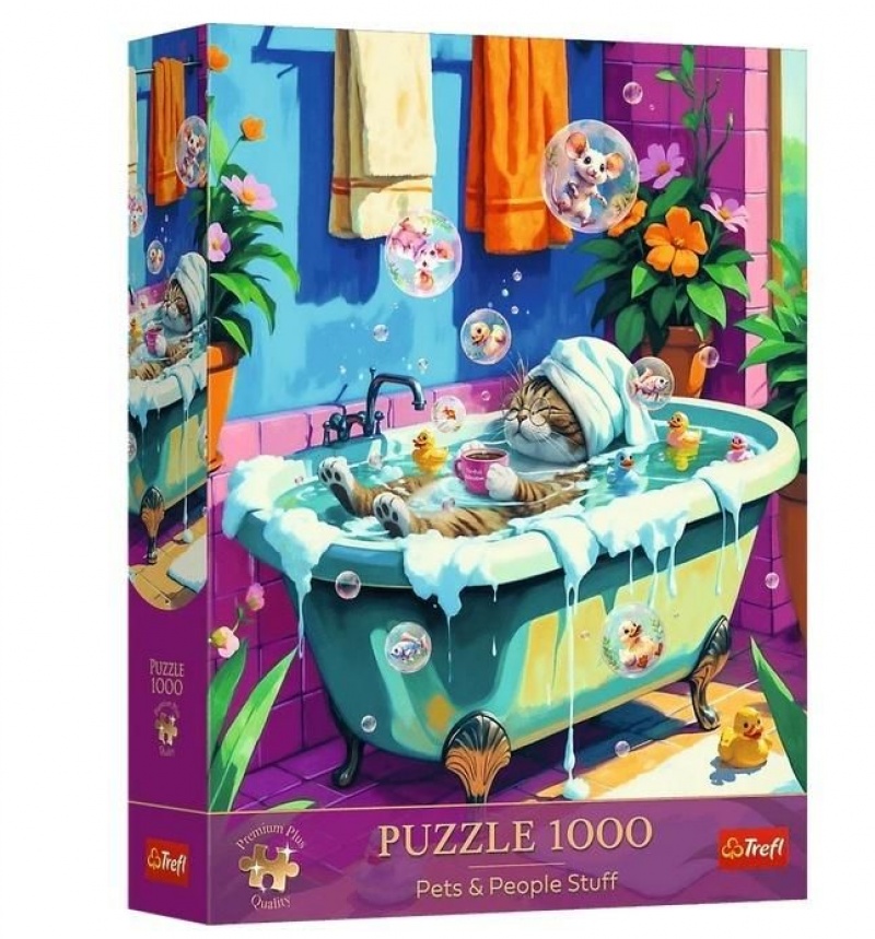 PUZZLE 1000 - Trefl Premium Plus - Pets & Peopl..., 1000 element&oacute;w, Puzzle