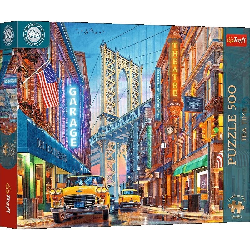 Puzzle 500 Premium Plus" - Tea Time: Widok n..., 500 element&oacute;w, Puzzle