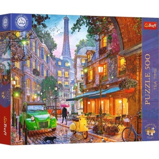 Puzzle 500 Premium Plus" - Tea Time: Kawiarn..., 500 element&oacute;w, Puzzle