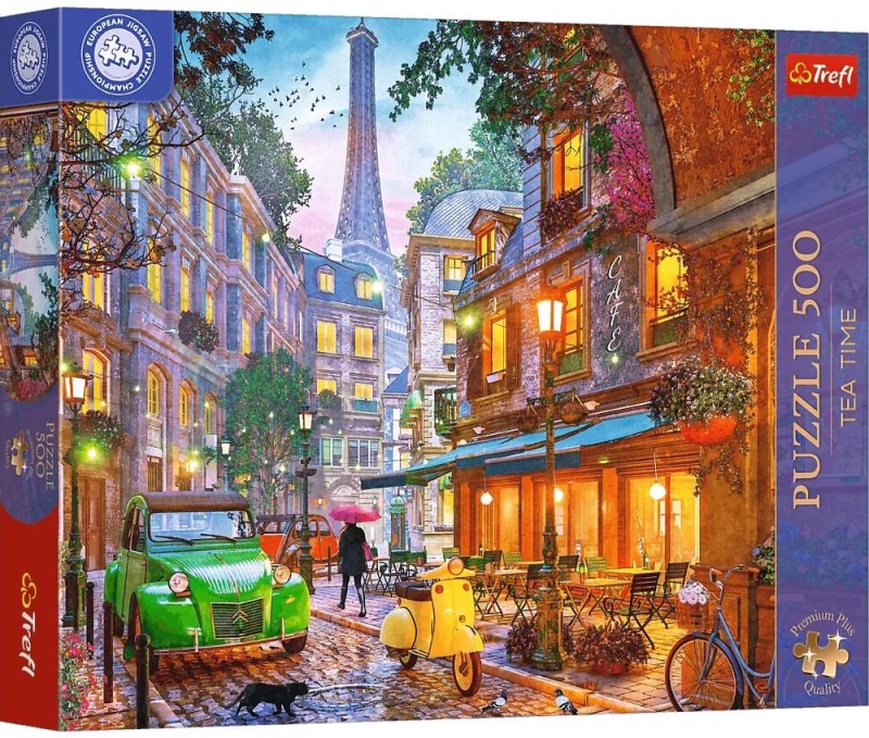 Puzzle 500 Premium Plus" - Tea Time: Kawiarn..., 500 element&oacute;w, Puzzle