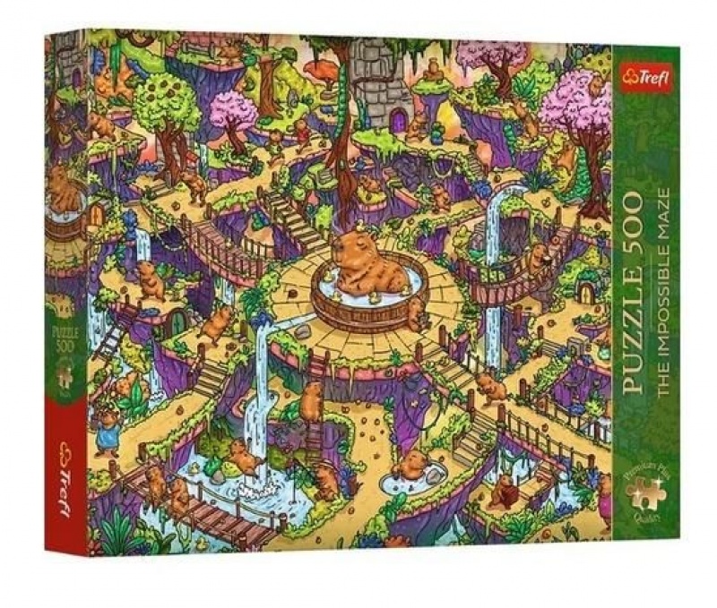 Puzzle - "500 Premium Plus" - The Impossible Ma..., 500 element&oacute;w, Puzzle