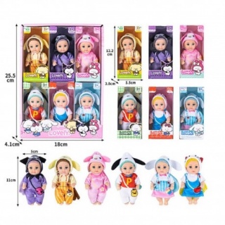 LALKA BOBAS 11CM BLAL8795, Lalki, Zabawki
