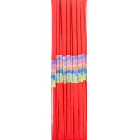 Bibuła marszczona GIMBOO, w rolce, 50x200cm, czerwona