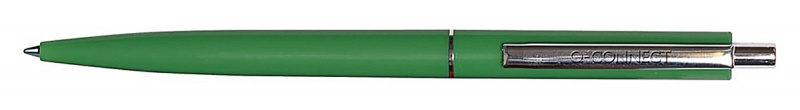 Długopis automatyczny Q-CONNECT, Sign Proof, nieblaknący, metalowy klips, zielony, Długopisy, Artykuły do pisania i korygowania