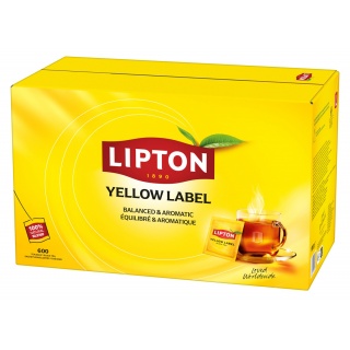 Herbata LIPTON czarna, Yellow Label, 600 kopert, Herbaty, Artykuły spożywcze
