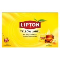 Tea LIPTON black, Yellow Label, 600 envelopes
