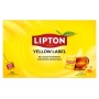 Tea LIPTON black, Yellow Label, 600 envelopes